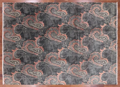 $2525.04 • Buy 9' 10  X 13' 7  William Morris Hand Knotted Wool & Silk Rug - H6731