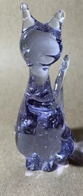 Art Glass Cat Ornament • £4