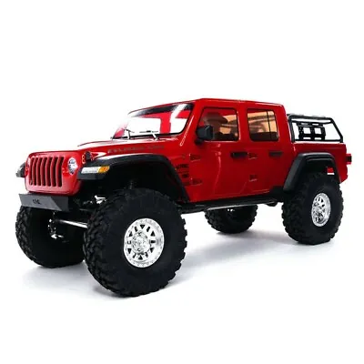 Axial 1/10 SCX10 III Jeep JT Gladiator Rock Crawler With Portals RTR (Red) • $907.80