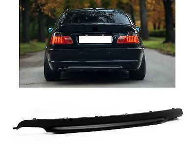 Lower Rear Bumper Spoiler Lip Sport Valance Diffuser For BMW E46 M Package 98-08 • $149.90