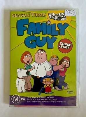 Family Guy : Season 3 (DVD 2001) • $10