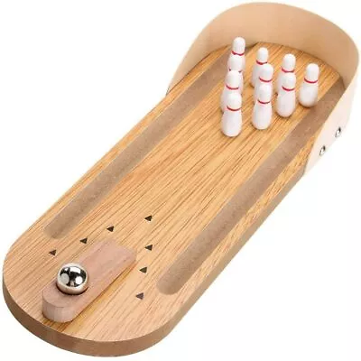 Desktop Mini Bowling Game Set Family Fun Gift Kids Adults Children Activity NEW • $18.99