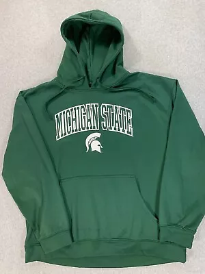 Michigan State Spartans Campus Sideline Hoodie Sweatshirt (Men's XL) Green • $25.99