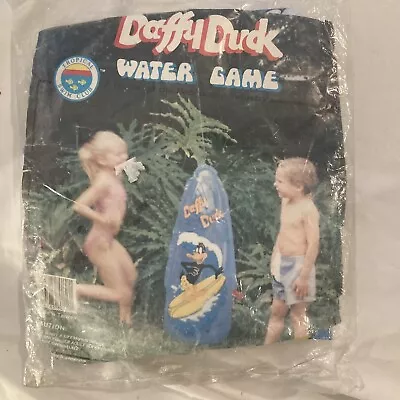 1980s Daffy Duck Water Game Tropical Swim Club Brand New Old Stock Sealed Vtg • $33.99