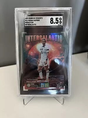 2023 Donruss FIFA Women's World Cup Megan Rapinoe Intergalactic SP SGC 8.5  • $4.25