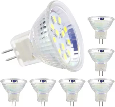 1~20PCS 3W/5W MR11 LED Spotlight 12/18LEDs SMD2835 AC 12V/DC 12V Home Light Bulb • £3.23