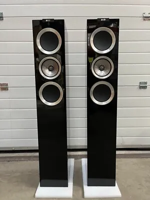 KEF R500 Floorstanding Loudspeaker Gloss Black Trade In • £1359