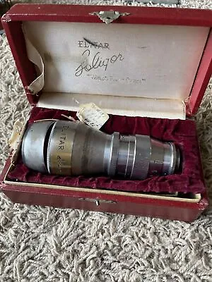 $20 • Buy Vintage Elitar Soligor 3” Telephoto Lens F:1.9