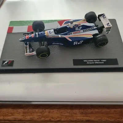 1/43 F1 Car Collection 1997 Williams FW19 - Jacques Villeneuve • £8.99
