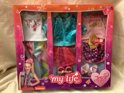 $75.67 • Buy My Life As Jojo Siwa Doll 9 Piece Clothing 3 Outfit Set For 18” Doll