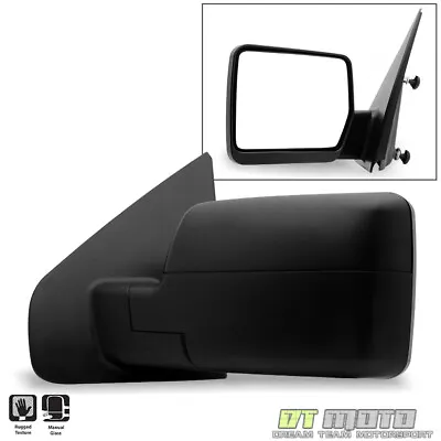 [Driver SideLeft] 2004-2014 Ford F150 Pickup Truck Textured Manual View Mirror • $35.96