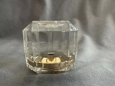 Octagon-shaped Clear Acrylic Resin/Brass/Oil 2-Minute Egg Timer • $15