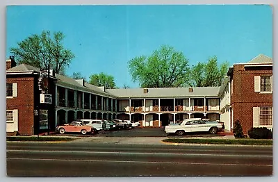 The Towne Motel Alexandria Virginia Postcard VW Karmann Ghia • $5