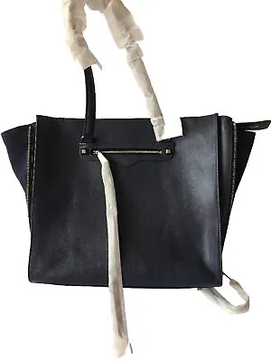 REBECCA MINKOFF Mab Large Tote BLUE Purse Handbag ($295) • $89.99