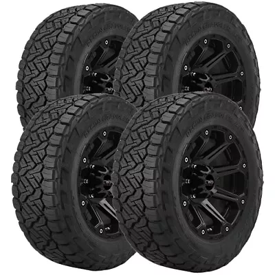 (QTY 4) LT275/65R20 Nitto Recon Grappler 126/123S Load Range E Black Wall Tires • $1509.96