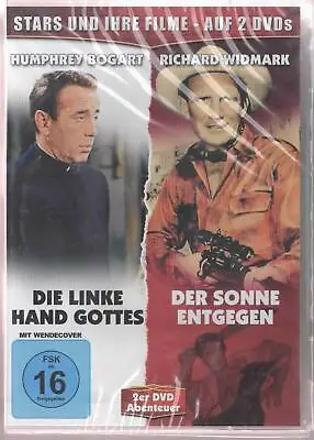 Die Linke Hand Gottes & Der Sonne Entgegen 2 DVD NEU Humphrey Bogart R. Widmark • £43.10