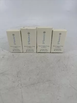 Lot Of 4 Crabtree & Evelyn La Source Shea Butter Moisturizing Soap Travel Size • £17.35