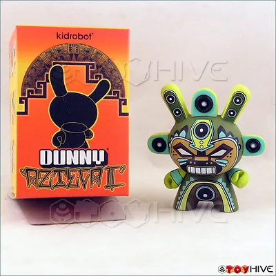 Kidrobot Dunny 2011 Azteca II 2 Vinyl Figure MInigod By Marka27 With Box & Card • $19.99