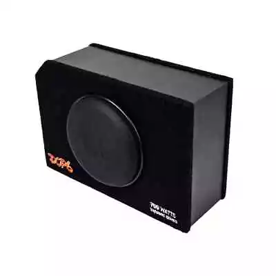 Alphasonik Dynamis 6.5  600 4 Ohm Shallow Mount Flat Enclosed Subwoofer Dcp6 • $149.95