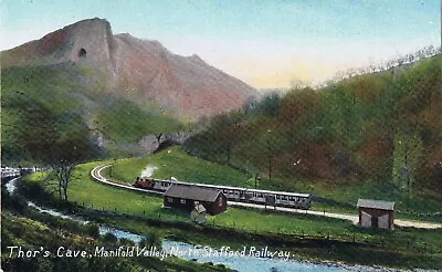 Thors Cave Manifold Valley North Stafford Railway (Train) NSR • £4.99