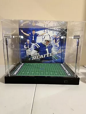 Pat McAfee Custom Full Size Helmet Display With LED Lights - Colts • $421.52