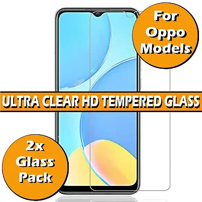 Gorilla Tempered Glass Screen Protector For Oppo A72 A54 A94 A5 Reno8 7 Pro Lite • £2.99