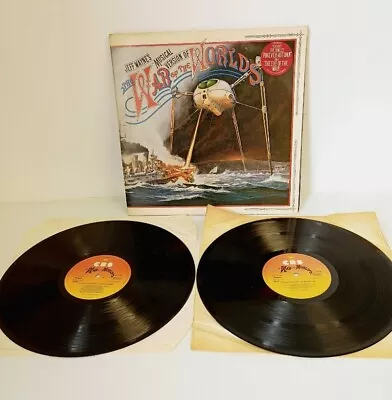 WAR OF THE WORLDS Jeff Wayne Double LP Gatefold 1978 CG W34 • £7.99