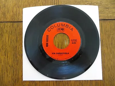 Nini Rosso – Il Silenzio / Via Caracciolo - 1965 - Columbia 4-43363 7  Single VG • $13.50