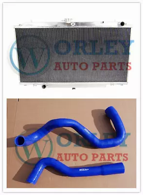 For Nissan GU Patrol Y61 Diesel 4.2L Turbo TD42 Manual Aluminum Radiator & Hoses • $314