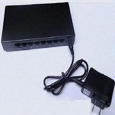 New RJ45 Mini 10/100Mbps 8 Ports Fast Ethernet Network Switch For Desktop PC • $9.98