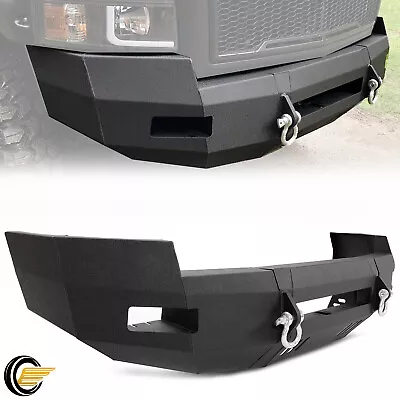 Powder Coated Steel Front Bumper For 2007-2010 Chevrolet Silverado 2500 3500 HD • $472.99