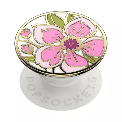 $26.95 • Buy PopSockets PopGrip Phone Grip Stand Mount Holder Swap - Enamel Cherry Blossom