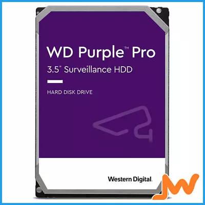 Western Digital Purple Pro 8TB 3.5  SATA Hard Drive • $415