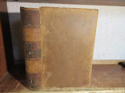 Old ANCIENT HISTORY Leather Book 1858 ALEXANDER THE GREAT EGYPT GREECE CARTHAGE • $9.25