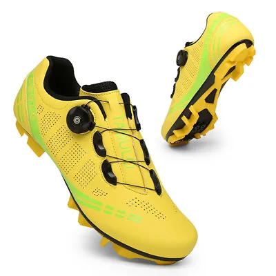 Cycling Shoes Mtb Self-locking Mountain Bike Sneaker Mens Road Bicycle SPD Shoes • $49.88