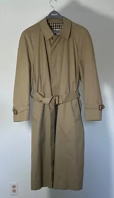 Aquascutum Of  London At Harrods Mens Trench Coat  • $150