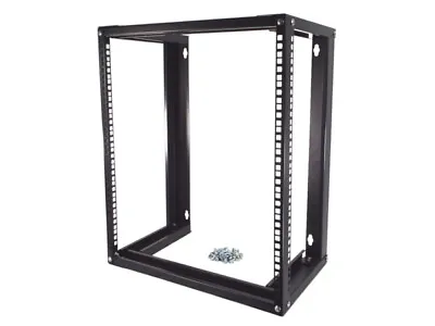 CNAweb 19 Inch Open Frame 12U Wall Mount Network Rack Cabinet 18 Inches Deep • $79.50