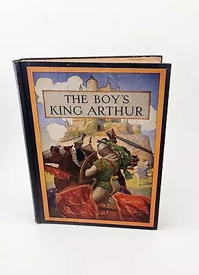 Vtg The Boy's King Arthur Sidney Lanier NC Wyeth Scribners 1933 • $25.99