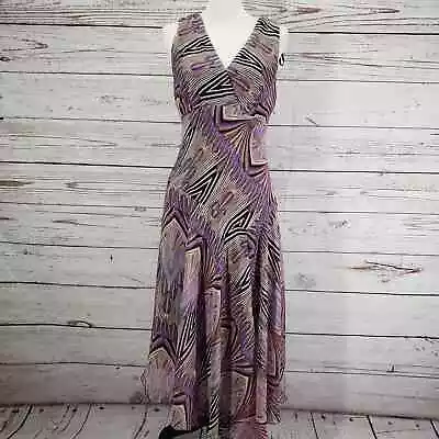 Rabbit Rabbit Rabbit Designs Women's Purple Asymmetrical Hem Dress Size 10 • $16