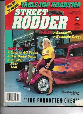 Street Rodder  Magazine-----december  1988 • $10.99