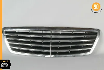 03-06 Mercedes W220 S600 S55 AMG Radiator Hood Center Grill Grille OEM • $74.70