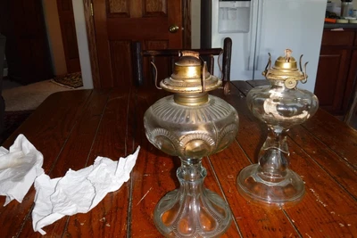$28 • Buy 2 Eagle Kerosene Lanterns No Chimmneys