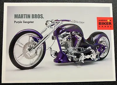 #48 Purple Gangster By Martin Bros. - 2004 American Biker Trading Card - MINT • $3.75