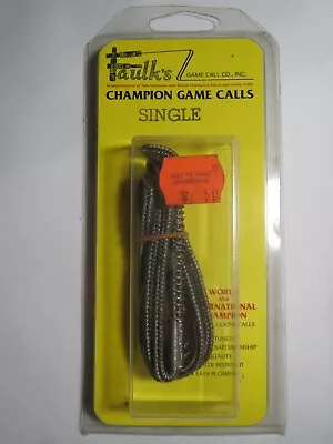 Vintage NOS FAULKS Duck And Goose Hunting Game Call (Lanyard Only) • $4