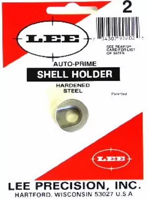 Lee 90202  #2 Auto Prime Hand Priming Tool Shell Holder (ships Within 24 Hours) • $8.91