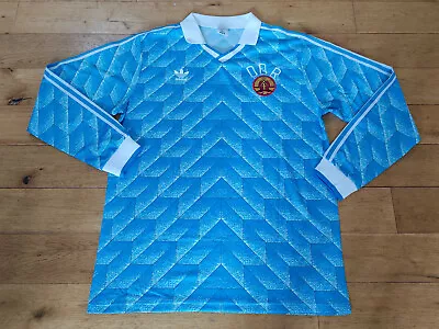 £65 • Buy  East Germany DDR 1988/90 Long Sleeved Retro Jersey Size XL