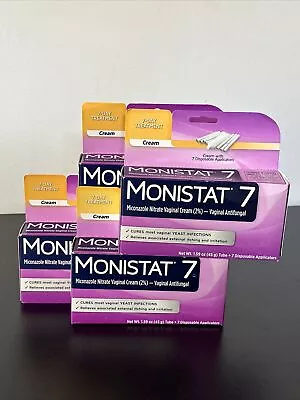 X4 Monsitat 7 Net Wt 1.59 Oz 7 Day Treatment Cream Read Clearance! • $23.19