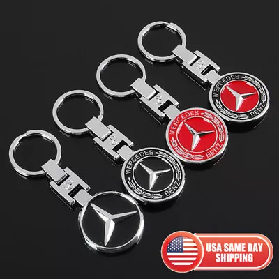 Mercedes-Benz AMG Edition Sport Car Home Key Fob Keychain Ring Nameplate Gift • $10.99