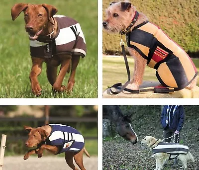 £32.99 • Buy Horseware Rambo Deluxe Newmarket Stripe Fleece Dog Coat/rug/blanket/jacket