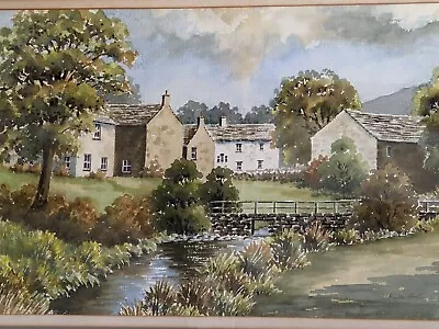 Contemporary Original Watercolour Painting By Anita Hall Linton Cambridgeshire • £169.99